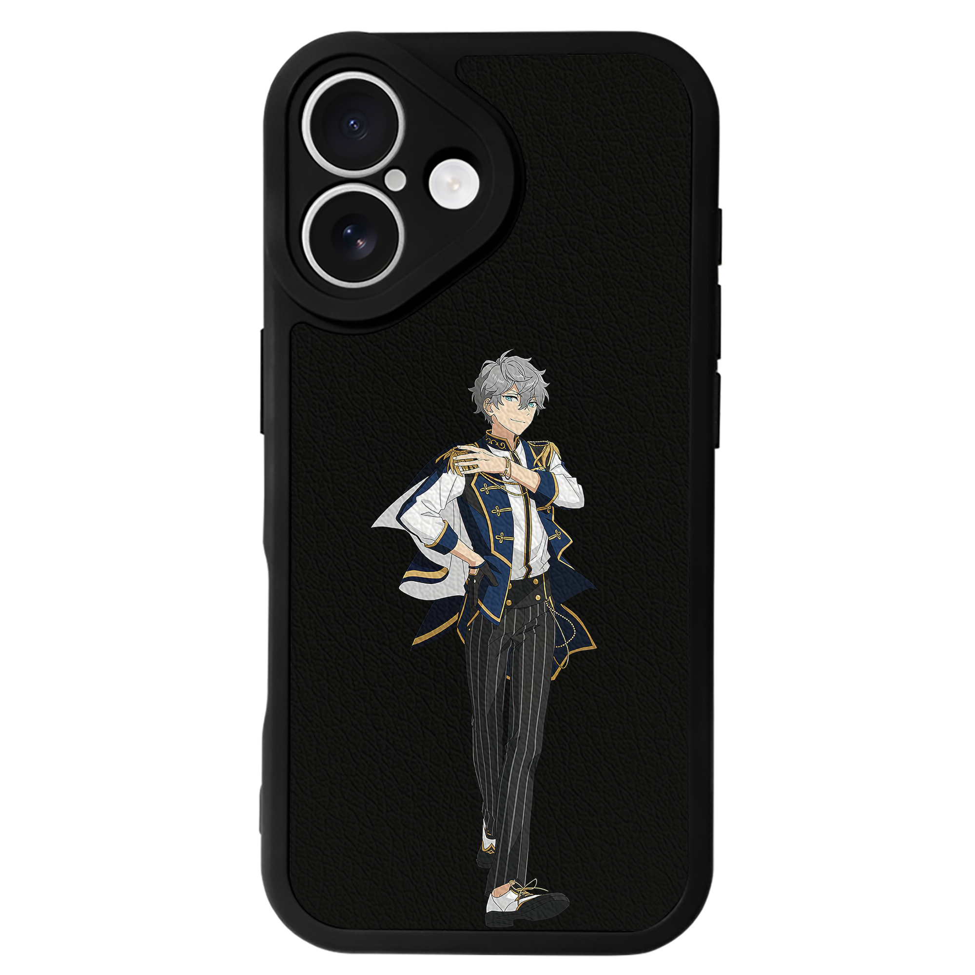 （画像用） あんさんぶるスターズ! Ensemble Stars 【iPhone 16シリーズ対応】シリコンスマホケース（レザー調） 材質：シリコン